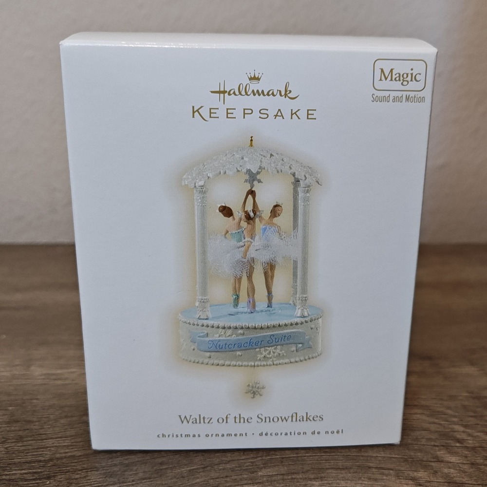 Hallmark Keepsake Waltz of the Snowflakes Nutcracker 2009 Magic Sound Motion